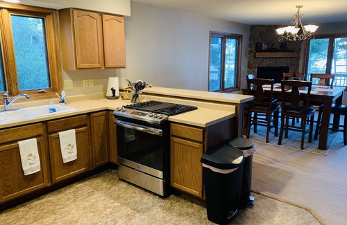 Tomahawk House | Lower unit with 400 ft of frontage and close to town