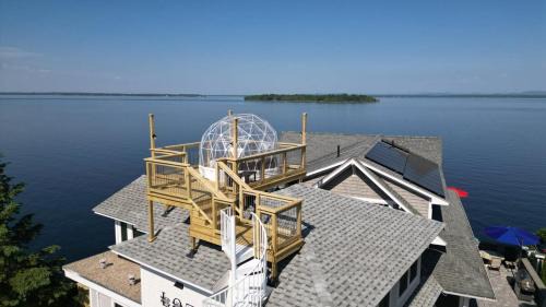 Plattsburgh Apartment | Loza house adirondack skydeck unit lake front