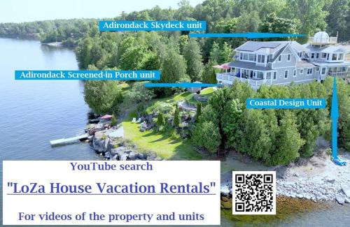 Plattsburgh Apartment | Loza house adirondack skydeck unit lake front