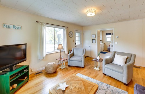 Ludington House | Ludington Vacation Rental - Walk to Lake Michigan!