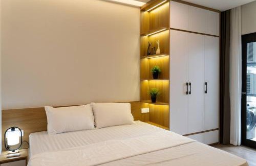 Van Giang Apartment | Luffy Home căn hộ xinh Ecopark có bồn tắm và vườn cây ngắm Hoàng hôn