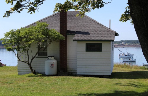 Jonesport Cottage | Lupine Seaside Cottage above Shoreline with Gorgeous Views