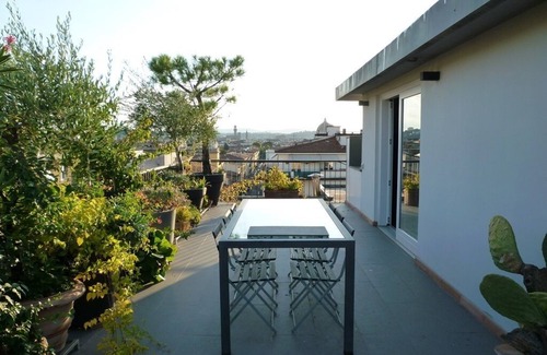 Santissima Annunziata House | lux design attic | beautiful terrace | great city view over Duomo and Fiesole