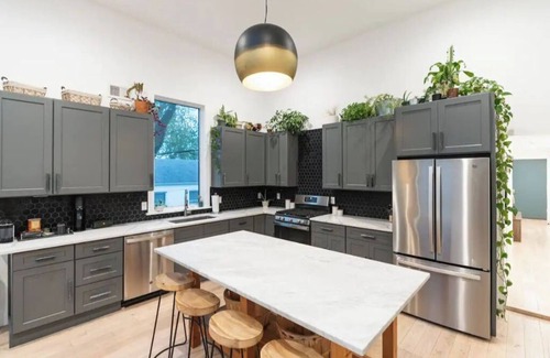 Bradley Beach Apartment | Lux-modern SoHo loft meets the Jersey Shore