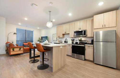 East Liberty Apartment | LUX Studio King Bed Free Parking Gym New