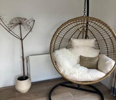 Hoevelaken Ski Chalet | Luxe chalet met airco bij bos en zwemwater