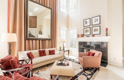 Carmel Valley Villa | Luxe Family Villa ,116 inch Theater, Yard , Near Beaches