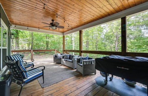 Cub Run Cottage | Luxe Kentucky Cabin Rental ~ 36 Mi to Mammoth Cave