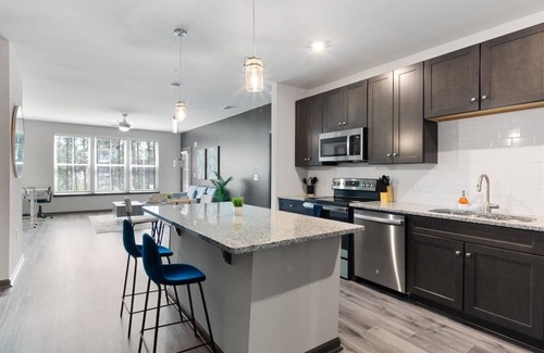 North Raleigh Apartment | Luxe King 2 Bedroom Suite in North Raleigh!