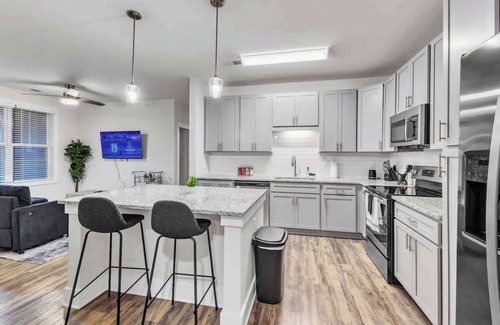 Hayes Apartment | Luxe King 3BR Suite Mins to Downtown Durham!