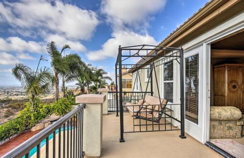 Ocean View Hills House | Luxe San Diego Getaway with Pool and Ocean Views