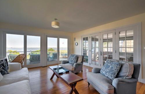 East Quogue House | Luxe Waterfront East Quogue Home with Beach On-Site!