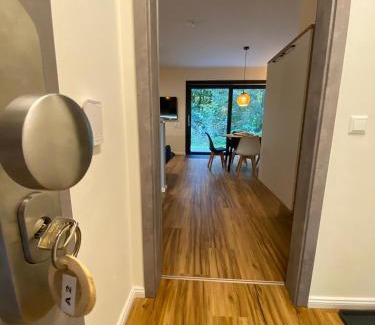 Amtsberg House | Luxuriöses Ferienapartment A2 mit umzäunten Garten, 55qm