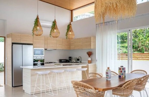 Maret Villa | Luxurious 4-bedroom villa near Chaweng Beach with private pool, mountain views, and WiFi