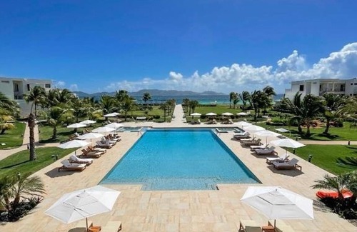 Rendezvous Bay House | Luxurious 5BR Estate Home w/Pvt Pool, Hot Tub, Beach Views, Golf Cart & More