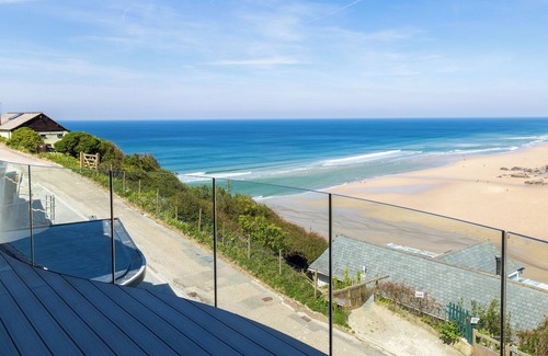 Porthtowan House | Luxurious Dreamy New Home in West Cliff Porthtowan Overlooking The Sea & Beach