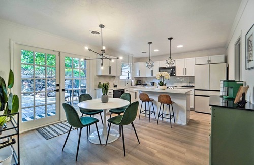 Lubbock Cottage | Luxurious Lubbock Home: Fire Pit, Outdoor TV!