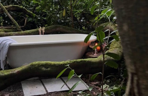 County Westmeath Cabin | Luxury 1 bed Cabin & Outdoor Bath - 60 mins from Dublin - Go Analogue in Nature