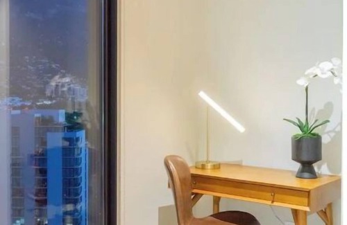 San Pedro Garza Garcia Apartment | Luxury 1BR Apartment in Arboleda, San Pedro. With home-office and co-work space
