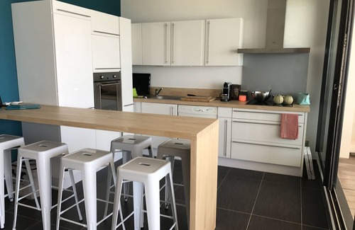 Palavas-les-Flots Apartment | Luxury 2 bedroom 1st line beach apartment 80 m2 + 33m2 terrace!