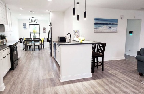 Read Boulevard West House | Luxury 2 bedroom with indoor fireplace and bonus room!