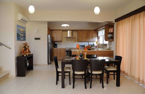 Pissouri Villa | Luxury 3bedroom Villa with private big poolwith sea view . 200 meters - beach