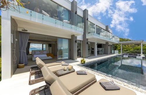 Bophut Hills Villa | Luxury 5 Bedroom Modern Villa! KBR17
