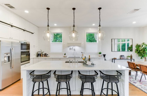 Manchaca House | Luxury 7BR Creekside Retreat w/Pool, Spa, Game Room, Views - South Austin
