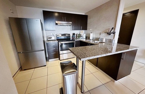 San Salvador Apartment | Luxury aesthetic flat with stunning city views and high-speed wifi
