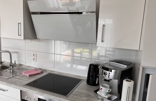 Norden House | Luxury apartment on the North Sea coast, sauna, terrace, garden, quiet location, WiFi