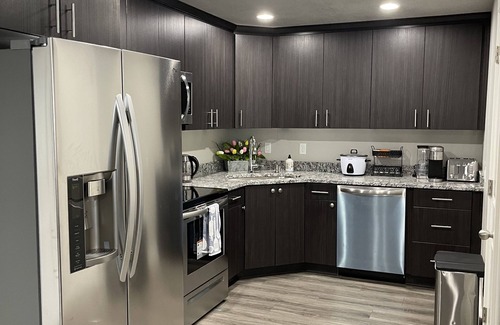 Provo Apartment | Luxury Basement Apartment with Private Access.