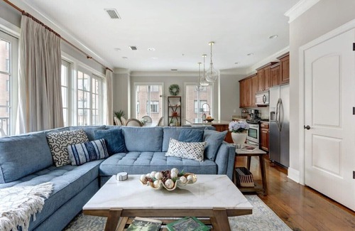 Historic District - North Condo | Luxury Bay Street Condo featuring Dual King Suites
