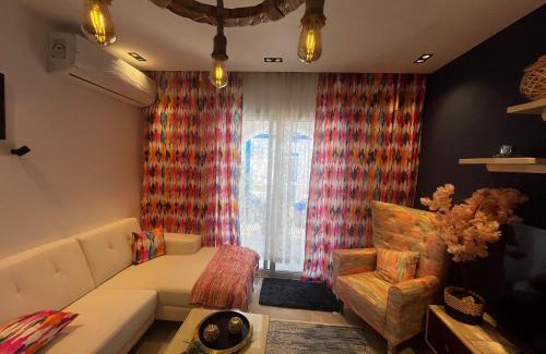 Ad-Dab'ah Ski Chalet | Luxury Chalet by the Pool ground floor with Private garden at Mountain View North Coast