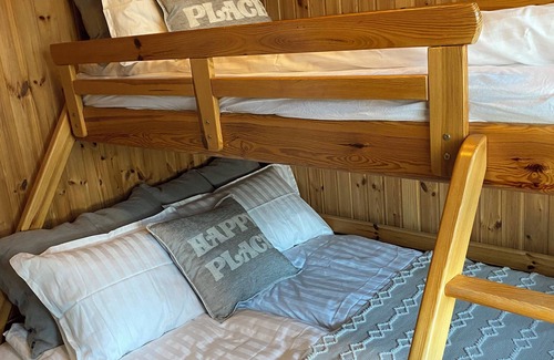 Rangarþing ytra Cottage | Luxury cottage with hot tub and large patio in quiet countryside. Great for 4-6