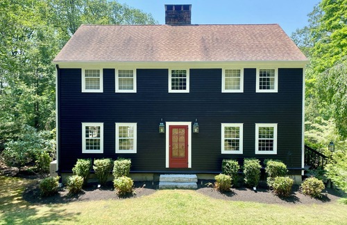 Danbury House | Luxury Danbury Escape: Hot Tub, Theater, 3BR 4Bath and 6 Beds