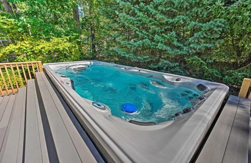 Michiana House | Luxury Family Home with Deck, Swim Spa and Grill!