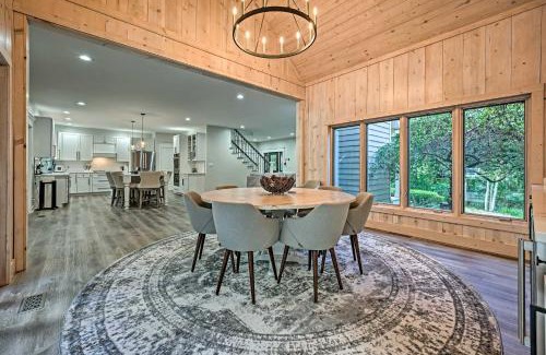 Michiana House | Luxury Family Home with Deck, Swim Spa and Grill!