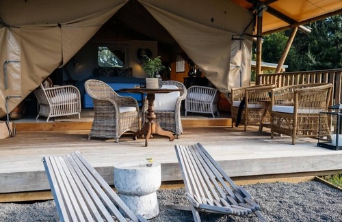 Hawke's Bay Region Cottage | Luxury Glamping over looking the Maraetotara river