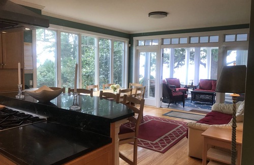 Charlotte House | Luxury home on Lake Champlain, with pool, hot tub, kayaks, and much more