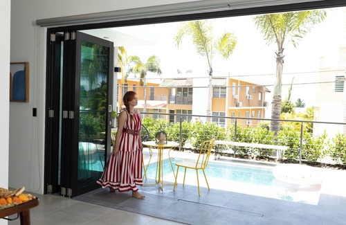 Ensenada House | Luxury home with private pool steps from Black Eagle Beach