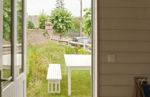 Saint-Lunaire House | Luxury house + pool, 50 m from sea in quiet romantic villa area near local shops
