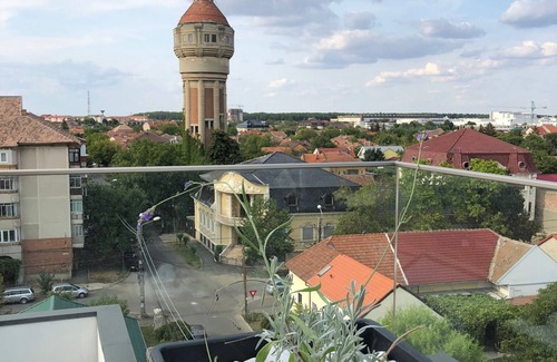 Timisoara Apartment | Luxury Lavender Gorgeous Terrace Free UNDG Parking