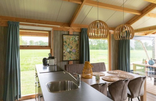 Municipality of Haaksbergen House | Luxury Lodge in Reesprong with Garden Fire Pit