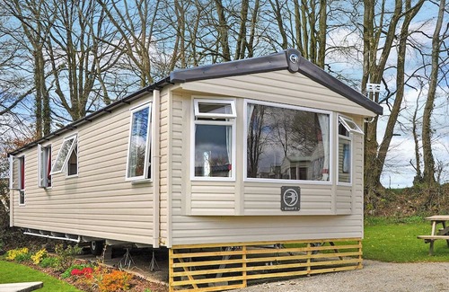 Saint Ann's Chapel House | Luxury modern and spacious 12ft-wide caravan with one double and two twin.