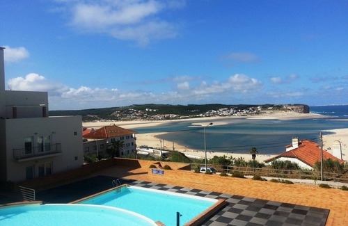 Foz do Arelho Condo | Luxury Oceanfront- Family Friendly T3, apt. w/ WI-FI, Huge Pool, Indoor Parking