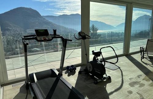 Porza Apartment | Luxury Penthouse, lake view