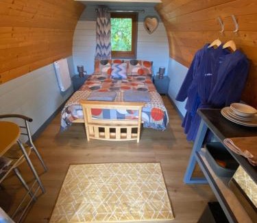 Longtown Cabin | luxury pod with hot tub