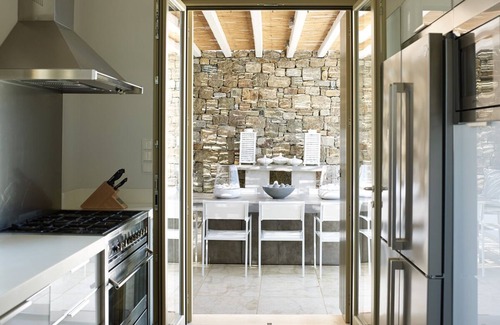 Paradise House | Luxury Sepia Estate Mesmerising Views of the Aegean Sea, Paradise & Paraga Beach