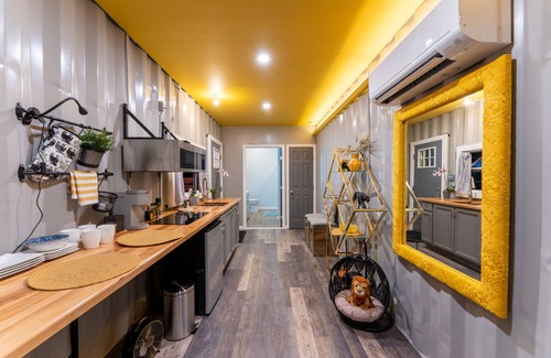 Warrenton House | Luxury Shipping Container that is Dog Friendly.