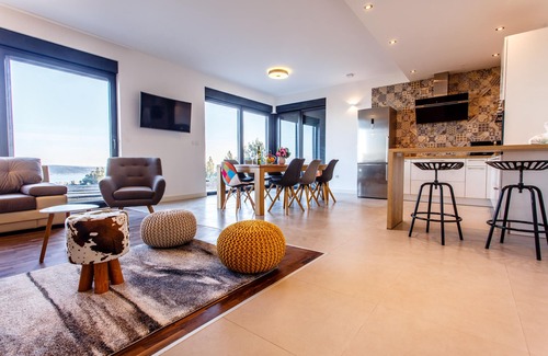 Kastel Stari Villa | Luxury spacious private villa on Kozjak hill overlooking dalmatian archipelago